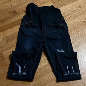 Indigo Poppy Maternity Jeans.